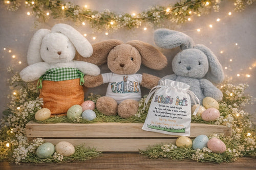 personalize bunny bait & bunny sets