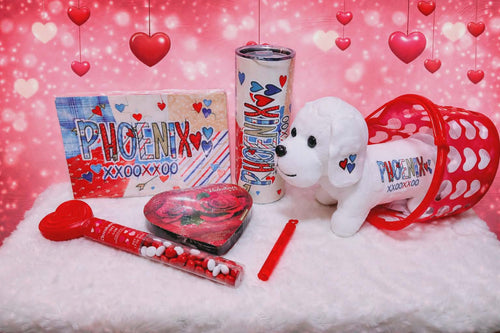 20oz tumbler Valentine gift set